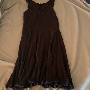 Summer dress, black, super soft, good condition